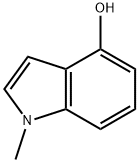 1-メチル-1H-インドール-4-オール 化学構造式