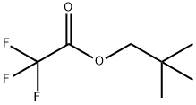 Acetic acid, 2,2,2-trifluoro-, 2,2-diMethylpropyl ester,7556-79-8,结构式