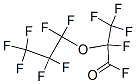 UNDECAFLUORO-(2-METHYL-3-OXAHEXANOYL) FLUORIDE Structure