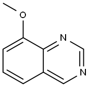 8-甲氧基喹唑啉,7557-01-9,结构式