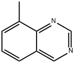 8-甲基喹唑啉, 7557-03-1, 结构式