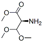 L-Serine, 3-methoxy-O-methyl-, methyl ester (9CI) Struktur