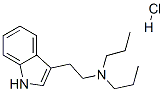 N,N-二丙基色胺盐酸盐, 7558-73-8, 结构式