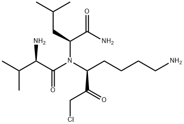 D-VAL-LEU-LYS-CMK Structure