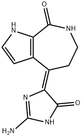 75593-17-8 4-[(Z)-2-アミノ-1,5-ジヒドロ-5-オキソ-4H-イミダゾール-4-イリデン]-1,4,5,6,7,8-ヘキサヒドロピロロ[2,3-c]アゼピン-8-オン