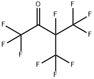 ヘプタフルオロイソプロピルトリフルオロメチルケトン 化学構造式