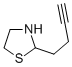 2-(3-Butynyl)thiazolidine Structure