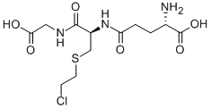 S-(2-Chloroethyl)glutathione  Struktur