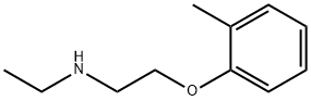 N-エチル-2-(2-メチルフェノキシ)エタンアミン 化学構造式