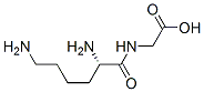 N-L-リシルグリシン 化学構造式