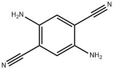 1,4-Benzenedicarbonitrile,  2,5-diamino- Structure