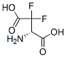 D-Aspartic acid, 3,3-difluoro- (9CI) Struktur