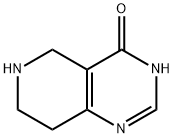 5,6,7,8-テトラヒドロピリド[4,3-D]ピリミジン-4(3H)-オン 化学構造式