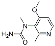 Urea, N-(4-methoxy-2-methyl-3-pyridinyl)-N-methyl- (9CI) Structure