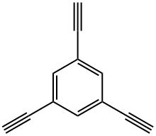 1,3,5-TRIETHYNYLBENZENE Struktur