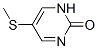 5-甲硫基-3-嘧啶酮, 75670-14-3, 结构式