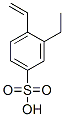 Benzenesulfonic acid, 4-ethenyl-3-ethyl- (9CI) Struktur