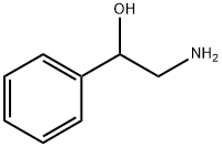 2-アミノ-1-フェニルエタノール 化学構造式