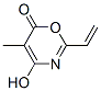 6H-1,3-Oxazin-6-one, 2-ethenyl-4-hydroxy-5-methyl- (9CI) Structure