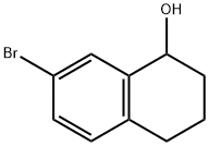 7-Bromo-1,2,3,4-tetrahydronaphthalen-1-ol Structure