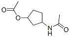 Acetamide, N-[3-(acetyloxy)cyclopentyl]- (9CI) Structure