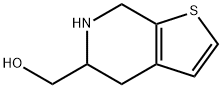 Thieno[2,3-c]pyridine-5-methanol, 4,5,6,7-tetrahydro- (9CI) Struktur