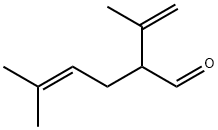 2-Isopropenyl-5-methylhex-4-enal Struktur