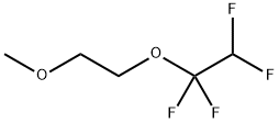 1,1,2,2-テトラフルオロ-1-(2-メトキシエトキシ)エタン 化学構造式