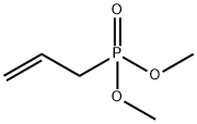 2-プロペニルホスホン酸ジメチル 化学構造式