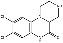 8,9-DICHLORO-2,3,4,4A-TETRAHYDRO-1H-PYRAZINO[1,2-A]QUINOXALIN-5(6H)-ONE HYDROCHLORIDE Structure