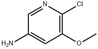 3-氨基-6-氯-5-甲氧基吡啶, 75711-01-2, 结构式