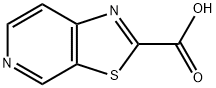 チアゾロ[5,4-C]ピリジン-2-カルボン酸 化学構造式