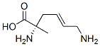 4-Hexenoicacid,2,6-diamino-2-methyl-,(2S,4E)-(9CI)|