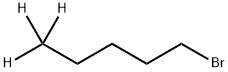 1-ブロモペンタン-5,5,5-D3 化学構造式