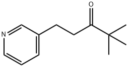 1-(3-吡啶基)-4,4-二甲基-3-戊酮, 75749-00-7, 结构式