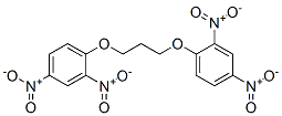 1,1'-[propane-1,3-diylbis(oxy)]bis[2,4-dinitrobenzene] Struktur