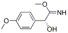 Benzeneethanimidic acid, alpha-hydroxy-4-methoxy-, methyl ester, (R)- (9CI)|