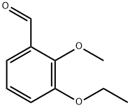 3-ETHOXY-2-METHOXYBENZALDEHYDE Structure