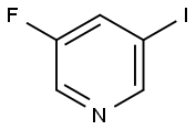 3-氟-5-碘吡啶, 757950-13-3, 结构式