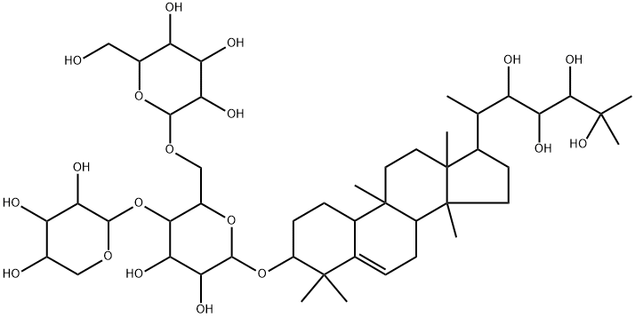 苦瓜苷B, 75799-04-1, 结构式