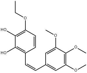 (Z)-3-Ethoxy-6-(3,4,5-Trimethoxystyryl)Benzene-1,2-Diol|