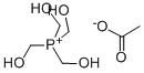 tetrakis(hydroxymethyl)phosphonium acetate Structure