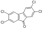 2,3,6,7-Tetrachlorofluorenone Structure