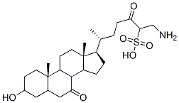 牛磺去氧胆酸杂质4 结构式