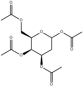 1,3,4,6-TETRA-O-ACETYL-2-DEOXY-D-GALACTOPYRANOSE Structure