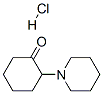 2-(哌啶-1-基)环己烷-1-酮盐酸盐, 7583-60-0, 结构式