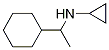 N-(1-环己基乙基)环丙胺, 7584-67-0, 结构式