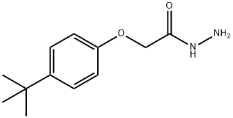 2-(4-叔丁基苯氧基)乙烷肼 结构式