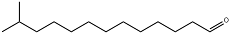 12-甲基十三醛,75853-49-5,结构式
