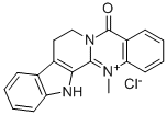 デヒドロエボジアミン塩酸塩 化学構造式